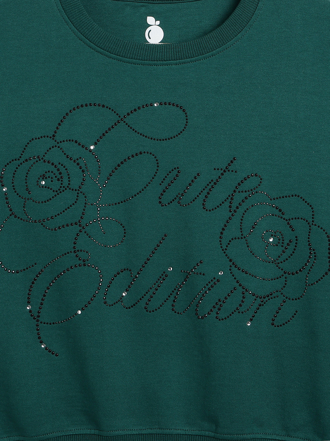 Lil Tomatoes Girls Cotton Looper Boxy Sweatshirt