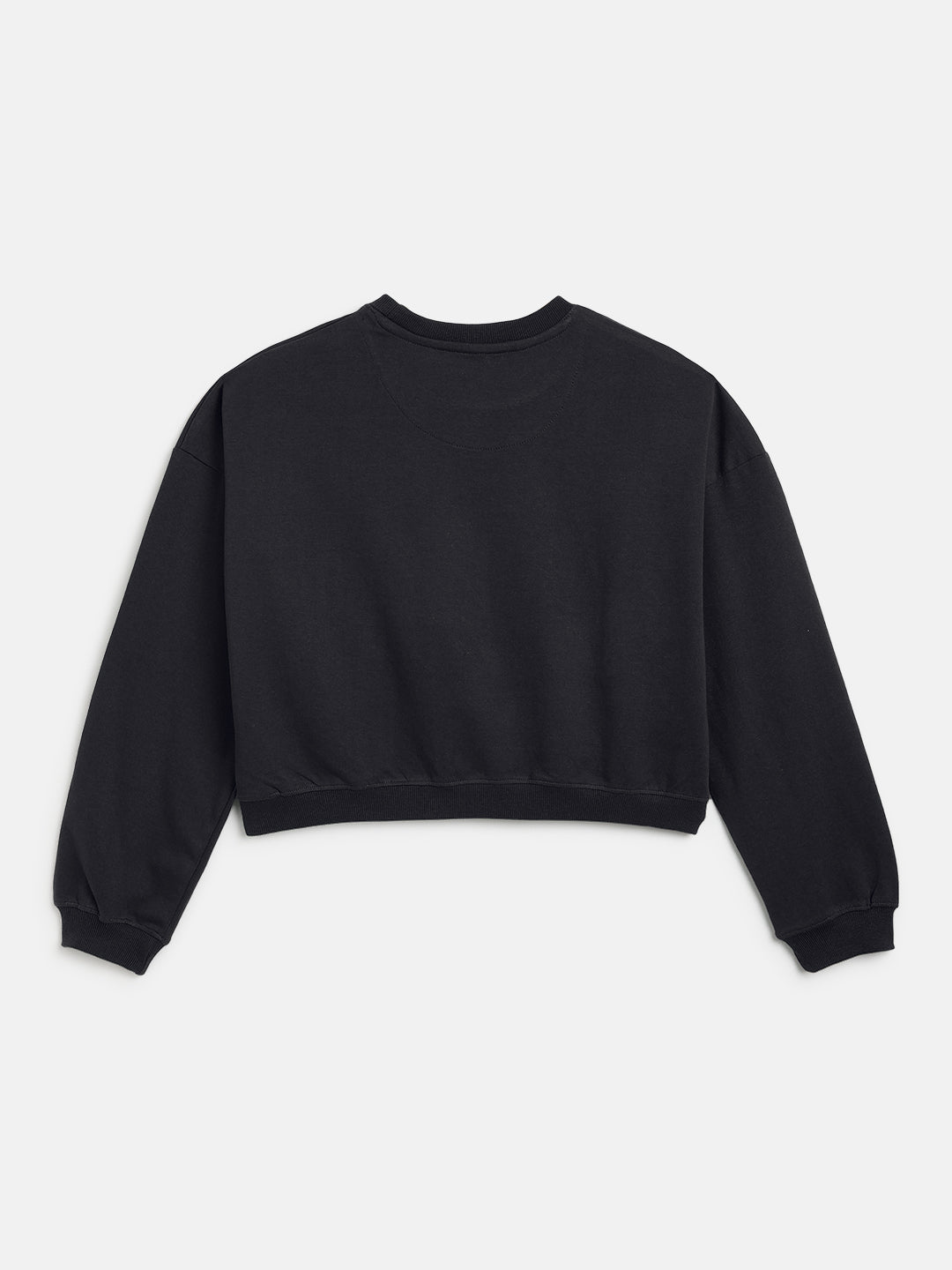Lil Tomatoes Girls Cotton Looper Boxy Sweatshirt