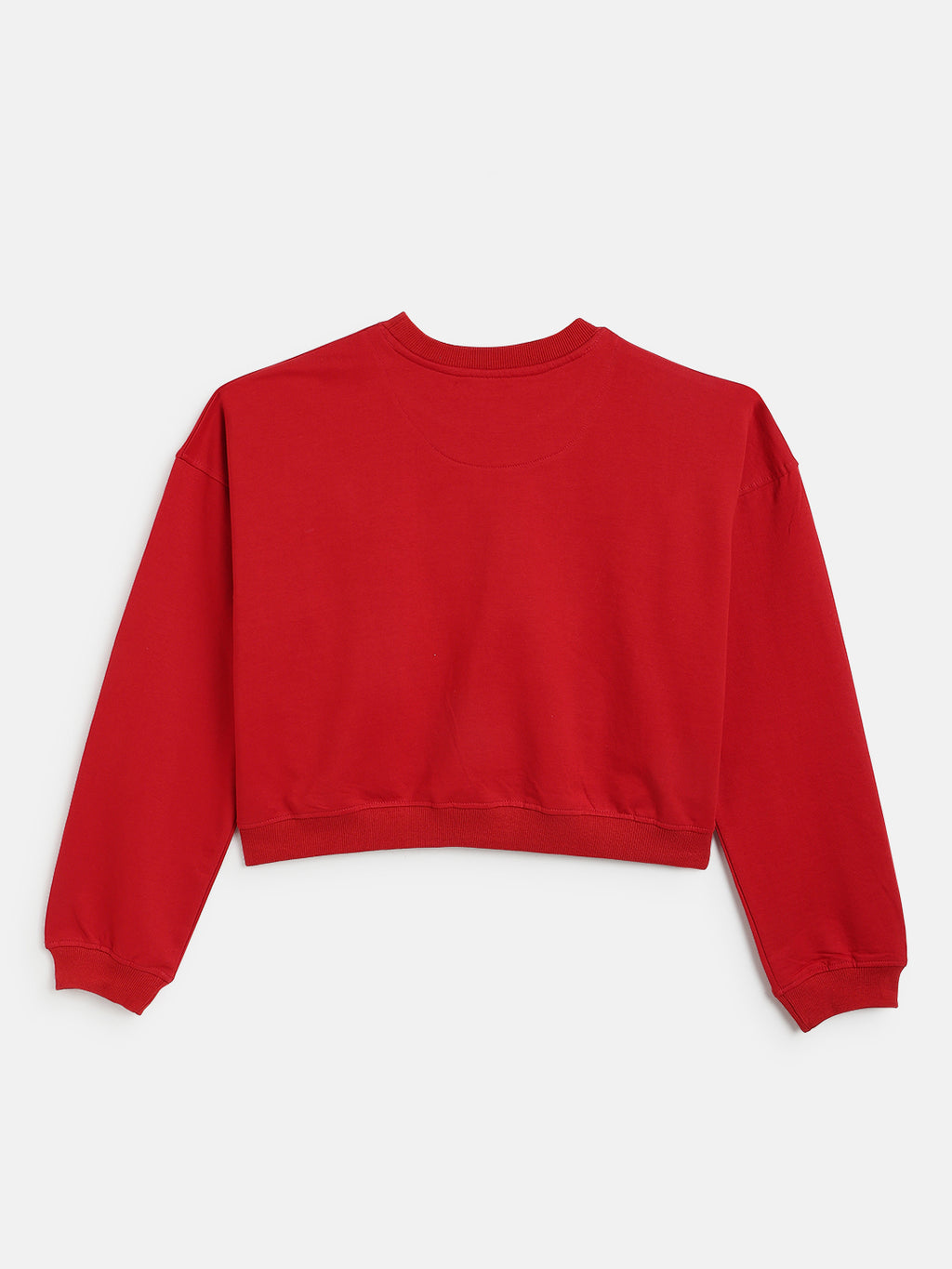 Lil Tomatoes Girls Cotton Looper Boxy Sweatshirt