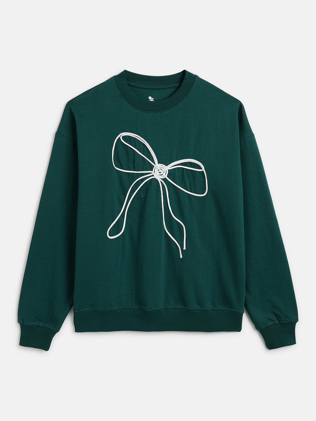Lil Tomatoes Girls Cotton Looper Sweatshirt
