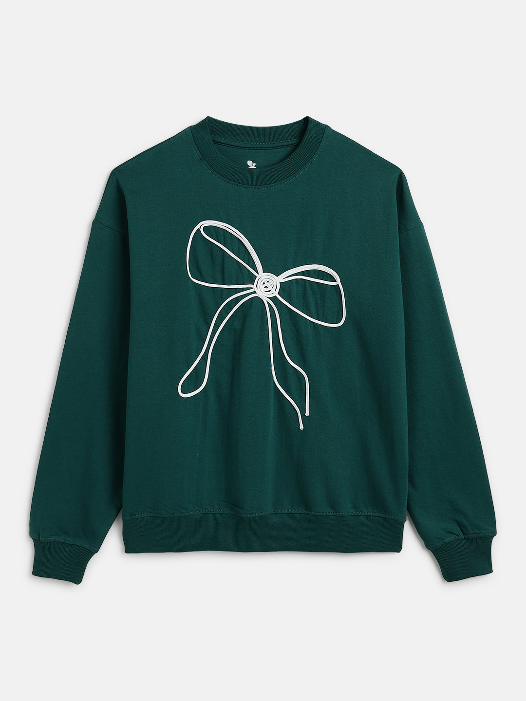 Lil Tomatoes Girls Cotton Looper Sweatshirt