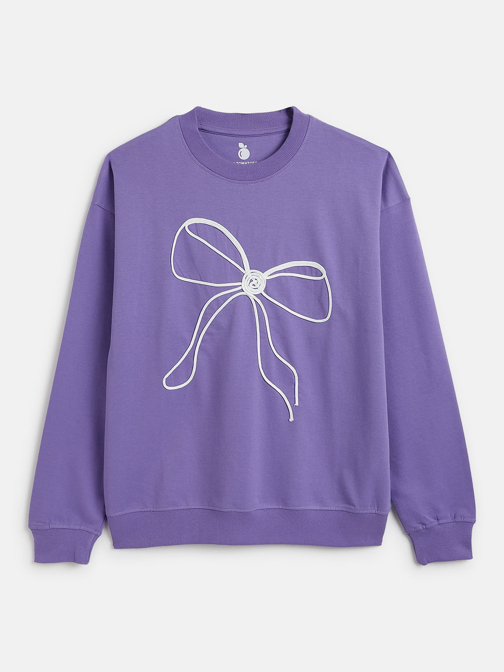 Lil Tomatoes Girls Cotton Looper Sweatshirt