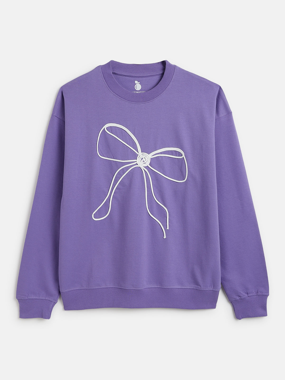 Lil Tomatoes Girls Cotton Looper Sweatshirt