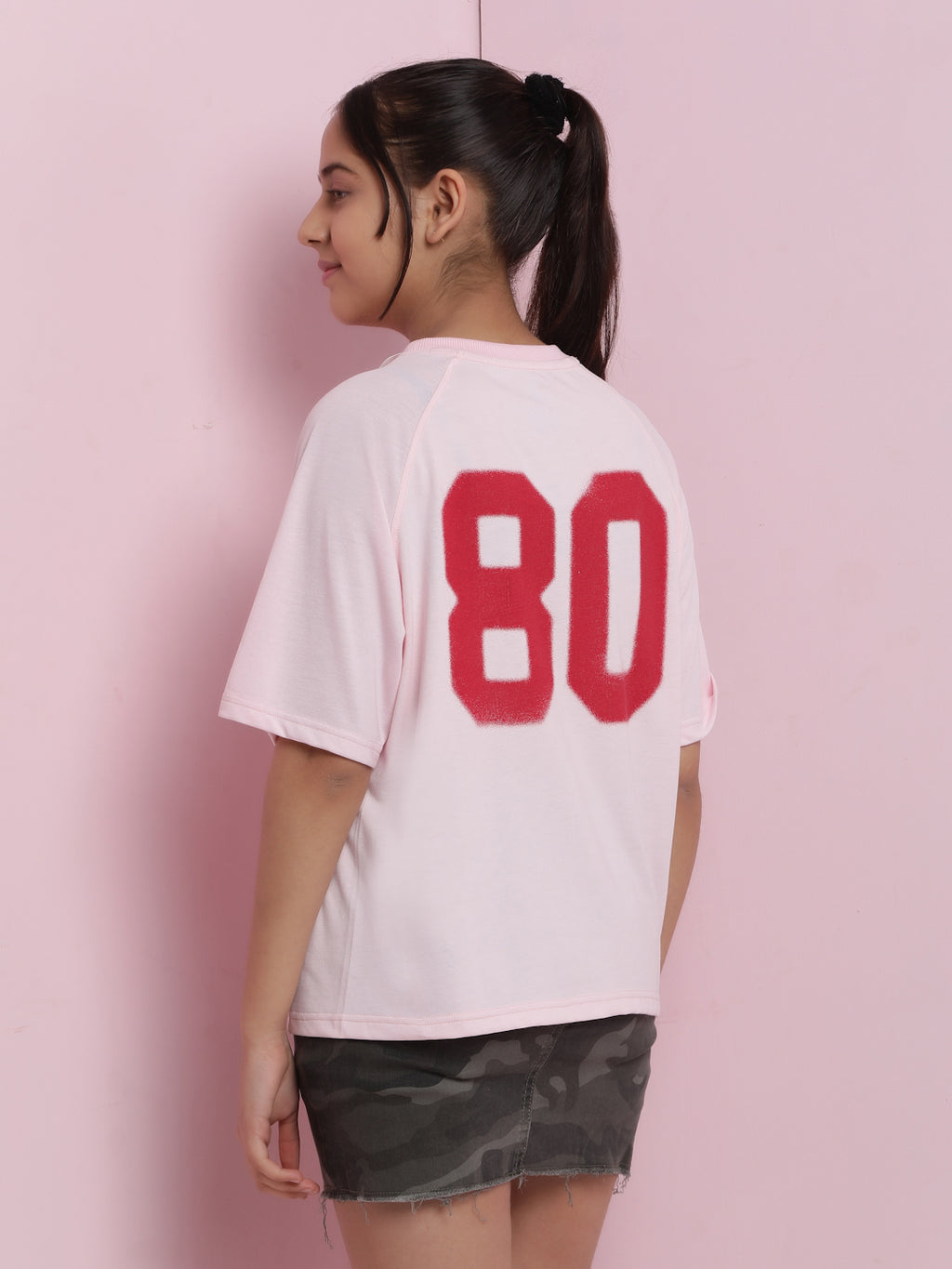 Lil Tomatoes Girls Cotton Top-Pink