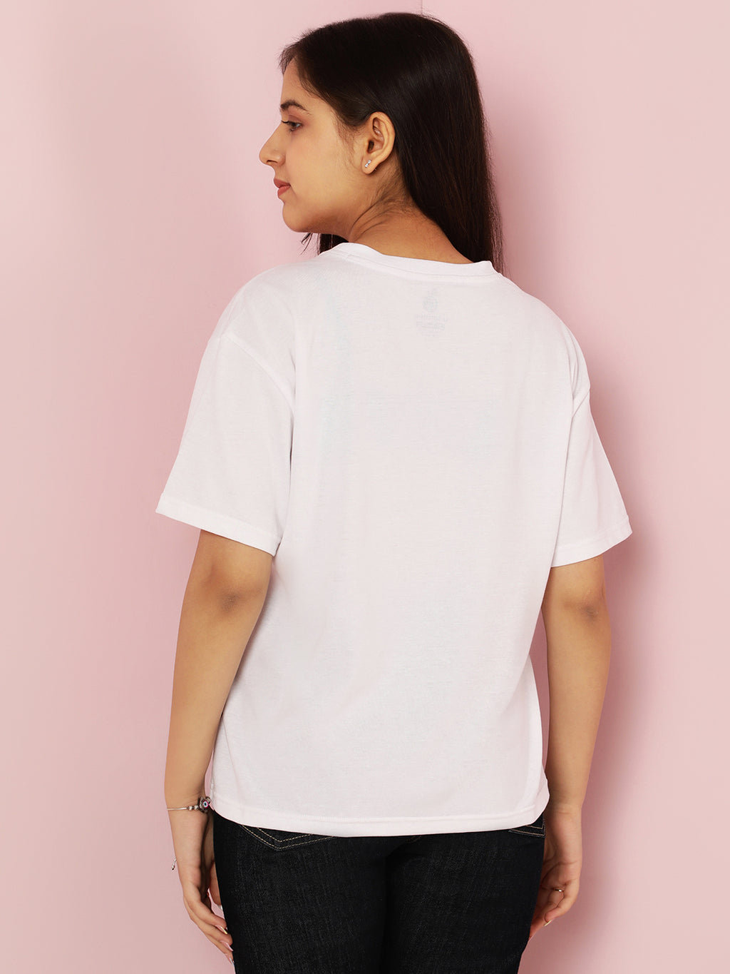 Lil Tomatoes Girls Cotton Top- WHITE