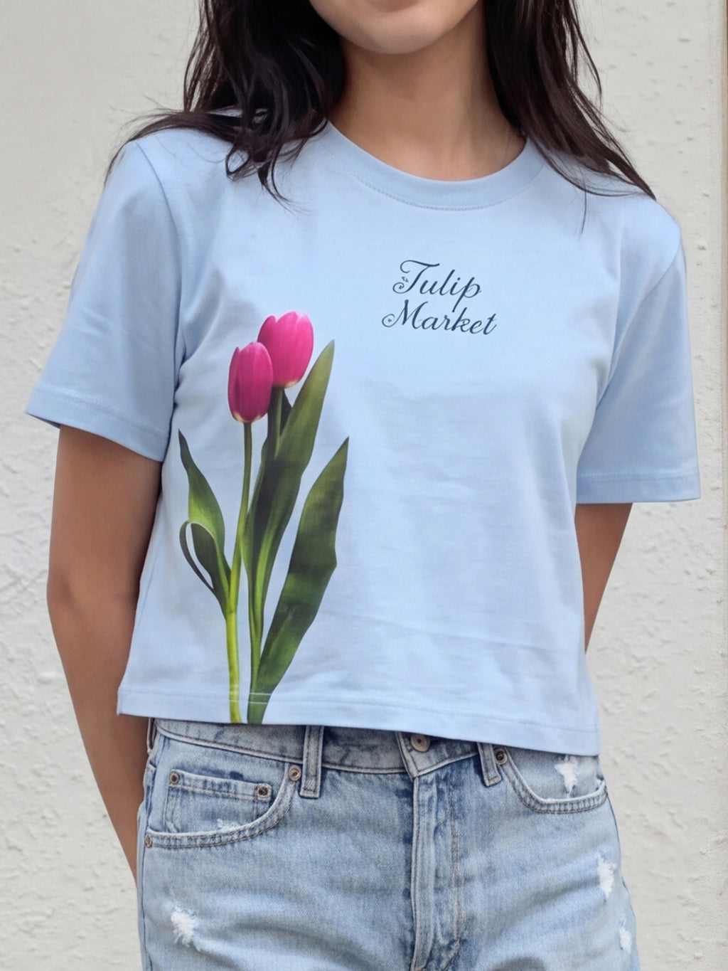 Lil Tomatoes Girls Cotton Crop Top