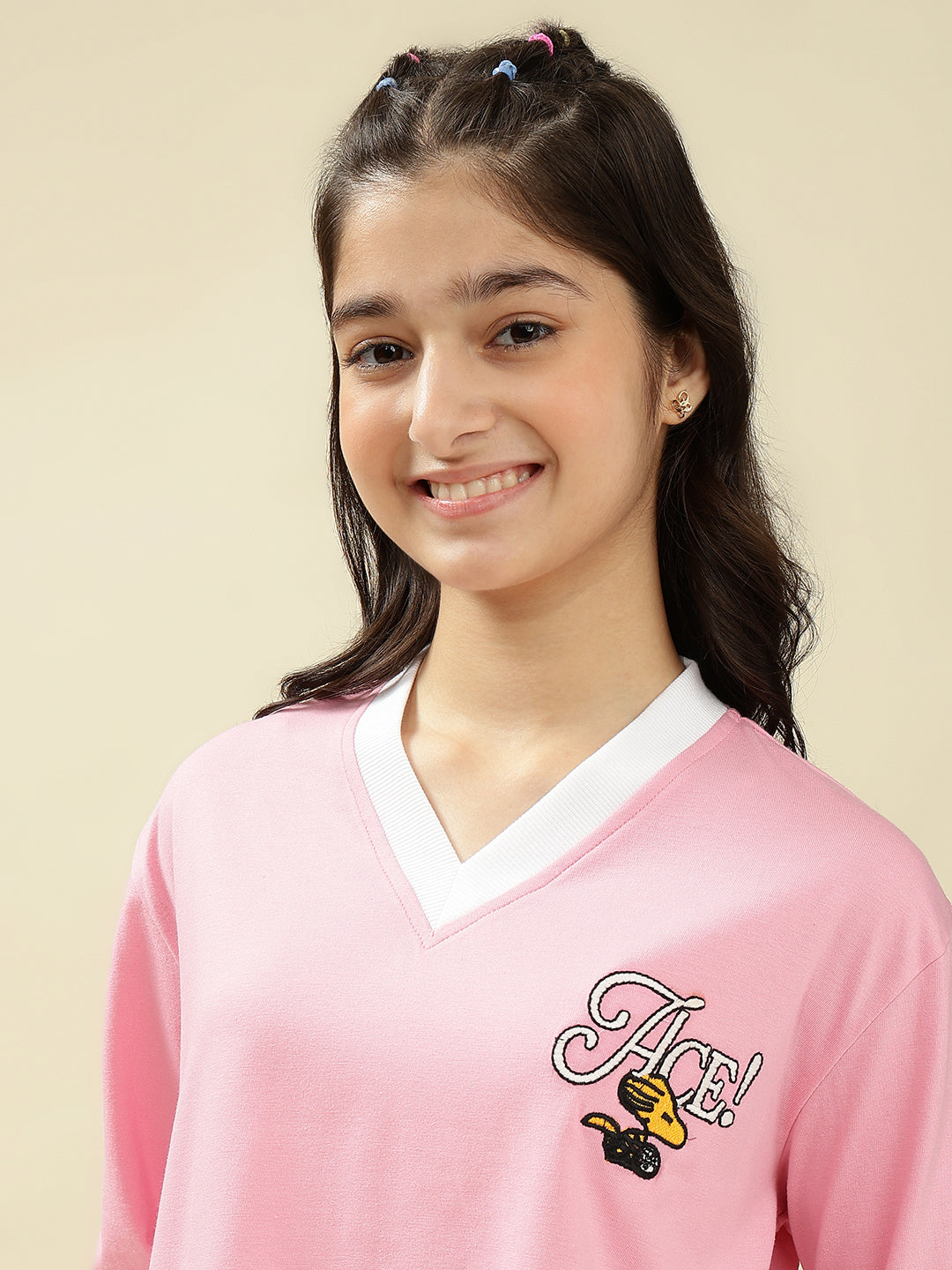 Lil Tomatoes Girls Cotton Crop Top