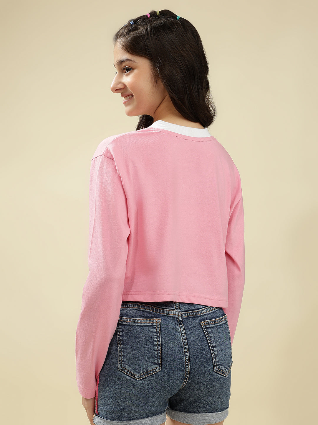 Lil Tomatoes Girls Cotton Crop Top