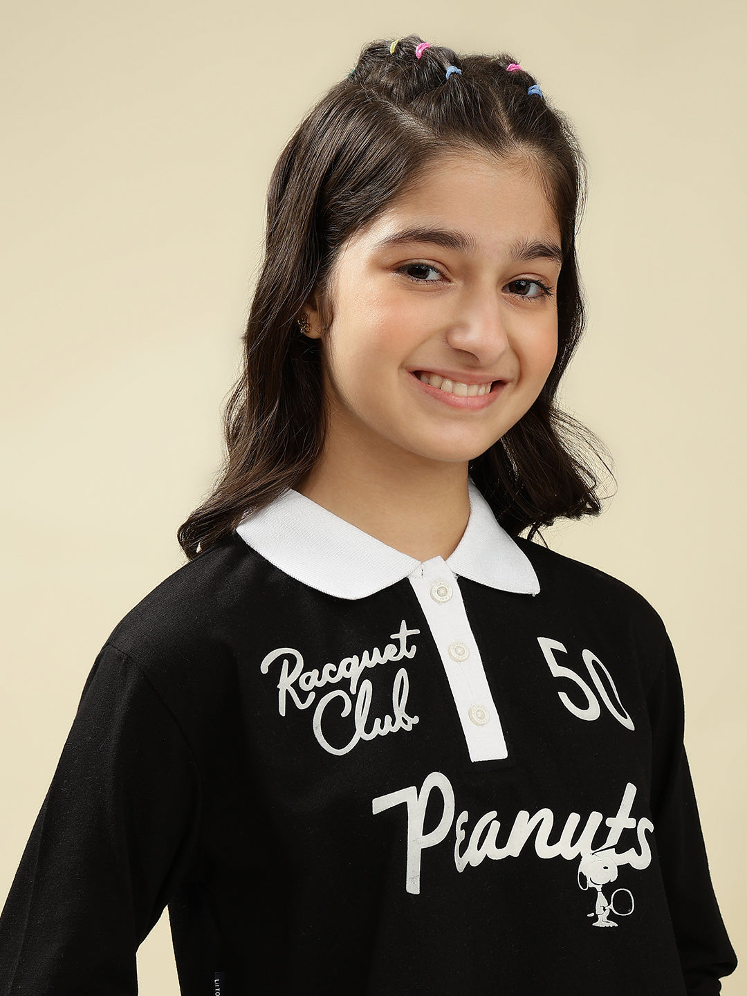 Lil Tomatoes Girls Cotton Crop Top
