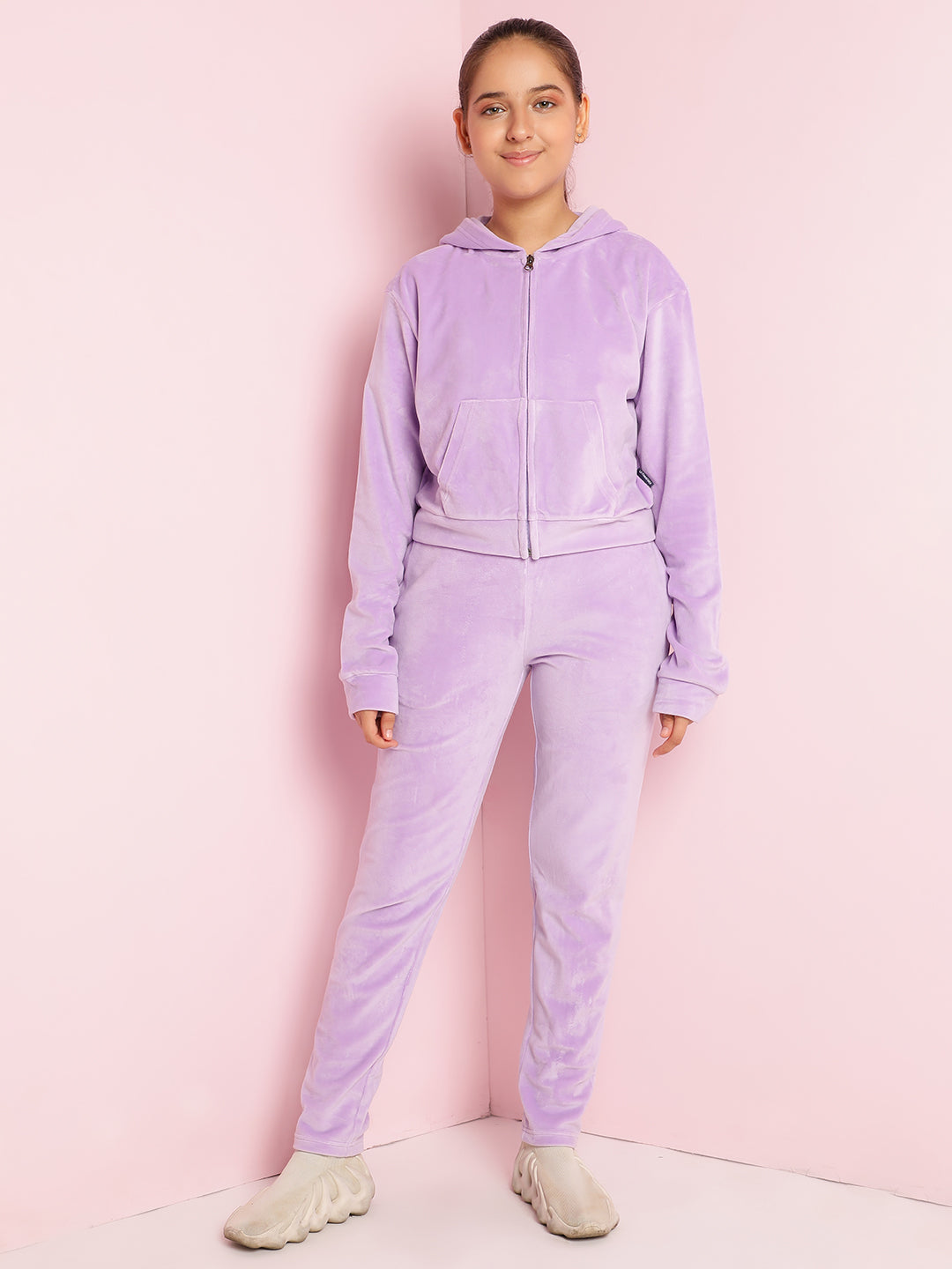 Lil Tomatoes Girls Velour Track Suits