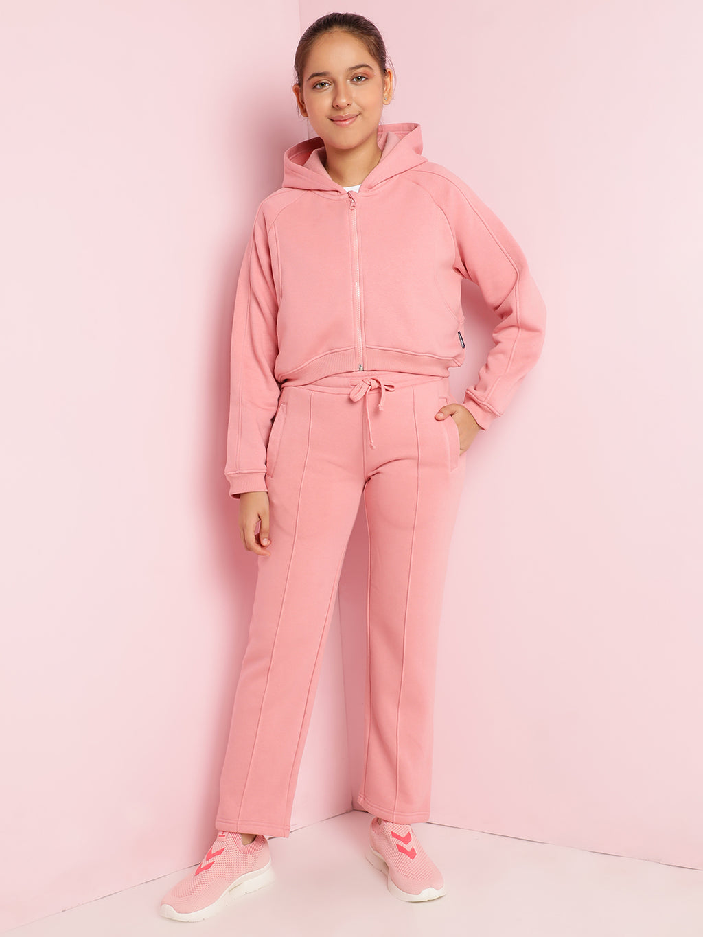 Lil Tomatoes Girls Fleece Track Suits