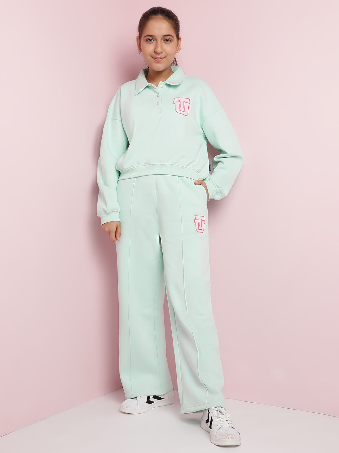 Lil Tomatoes Girls Fleece Track Suits