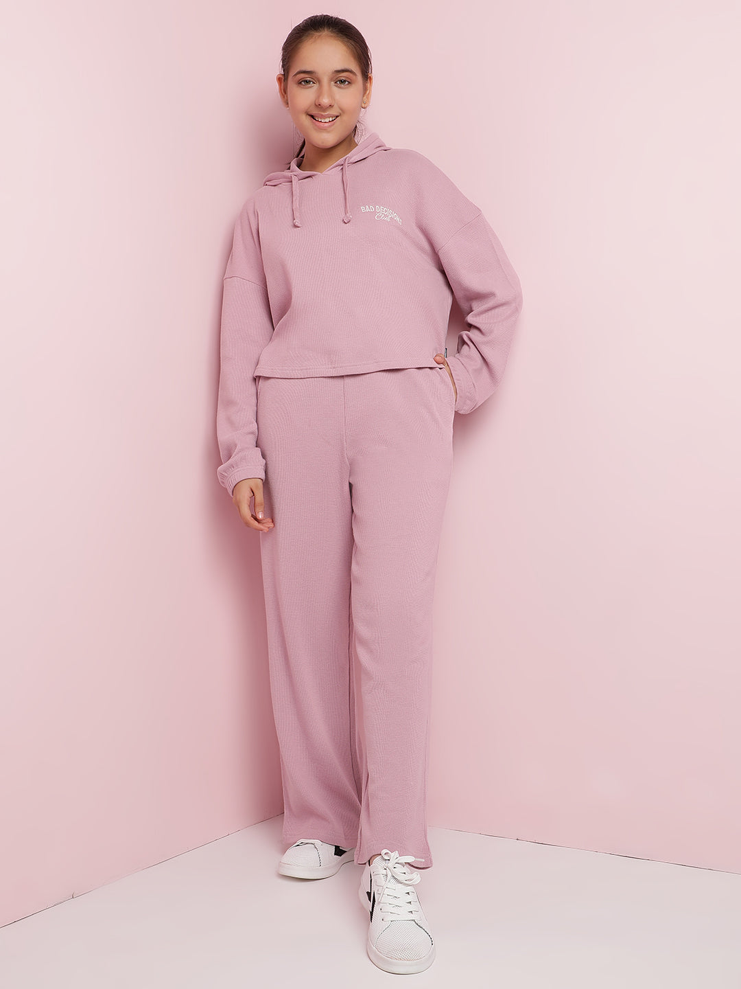 Lil Tomatoes Girls Waffle Track Suits