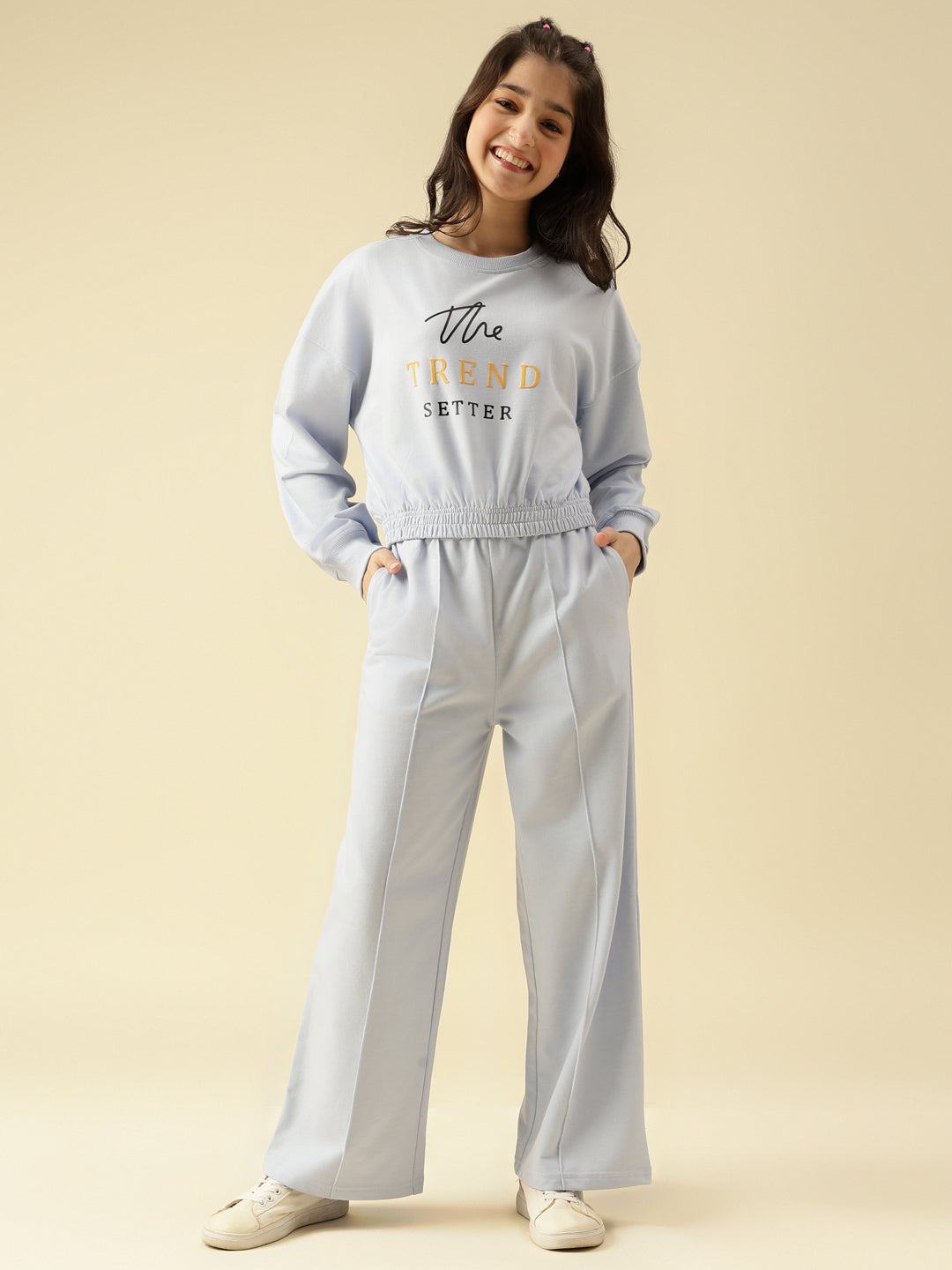 Lil Tomatoes Girls Cotton Looper Track Suits