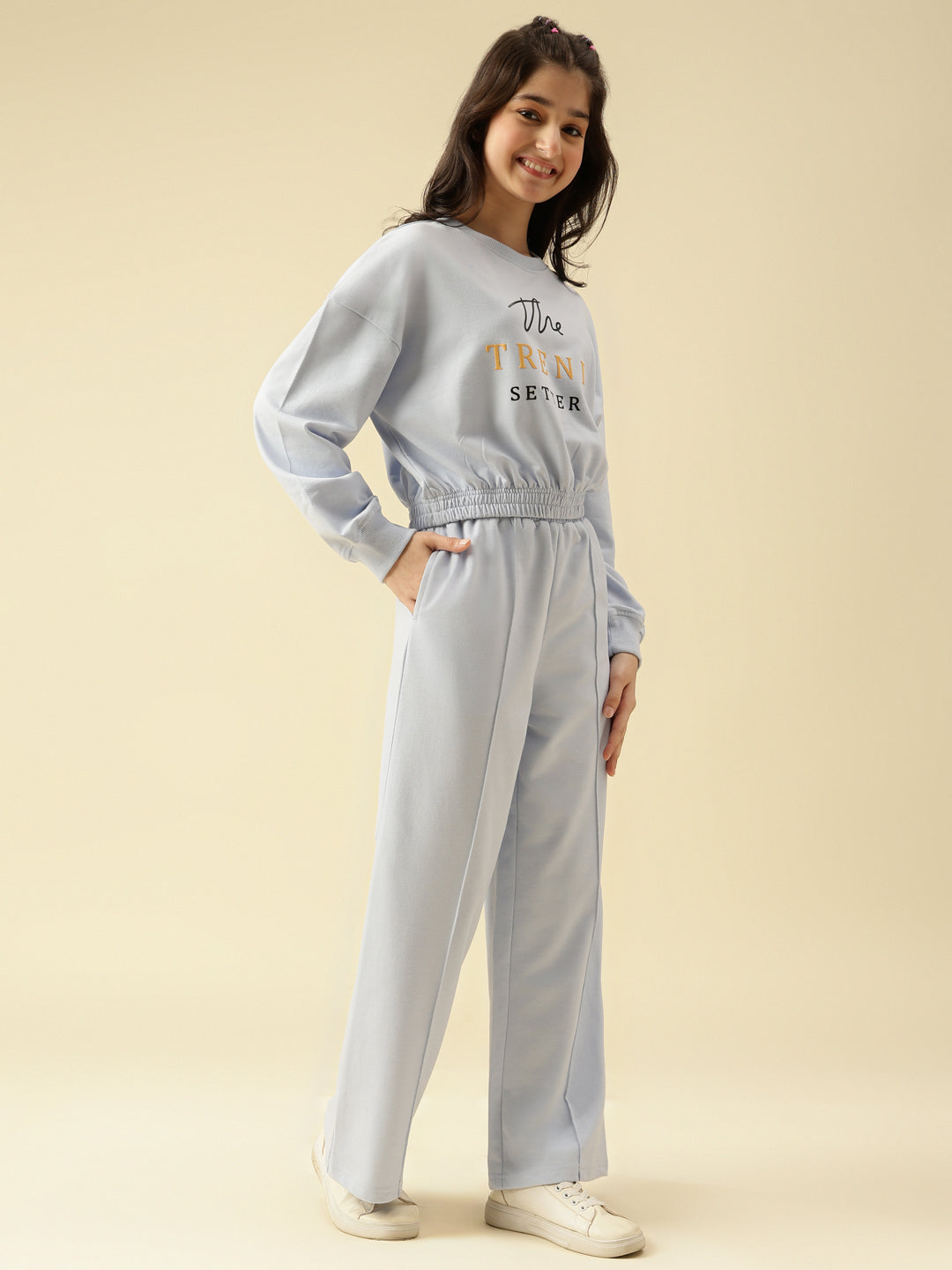 Lil Tomatoes Girls Cotton Looper Track Suits