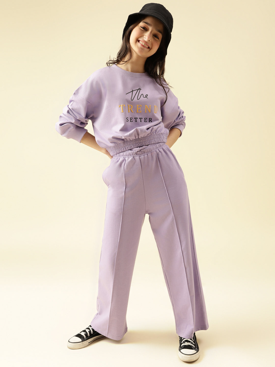 Lil Tomatoes Girls Cotton Looper Track Suits
