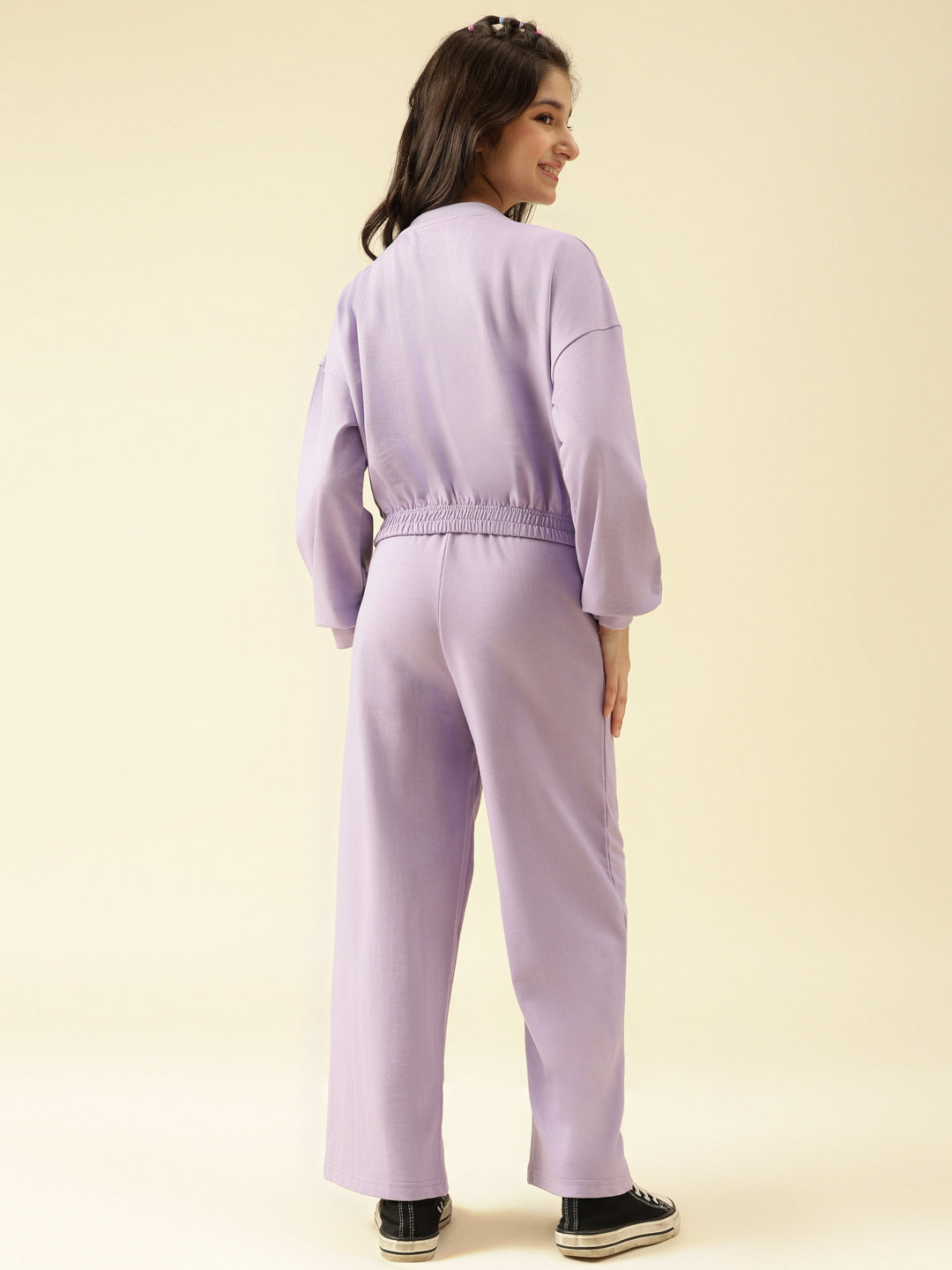 Lil Tomatoes Girls Cotton Looper Track Suits