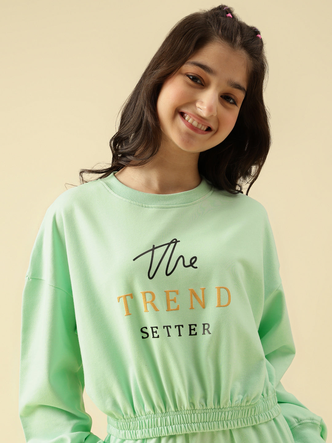 Lil Tomatoes Girls Cotton Looper Track Suits