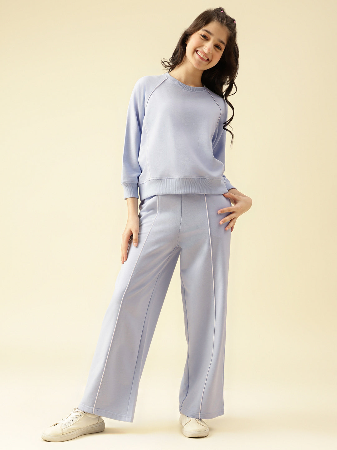 Lil Tomatoes Girls Cotton Looper Track Suits
