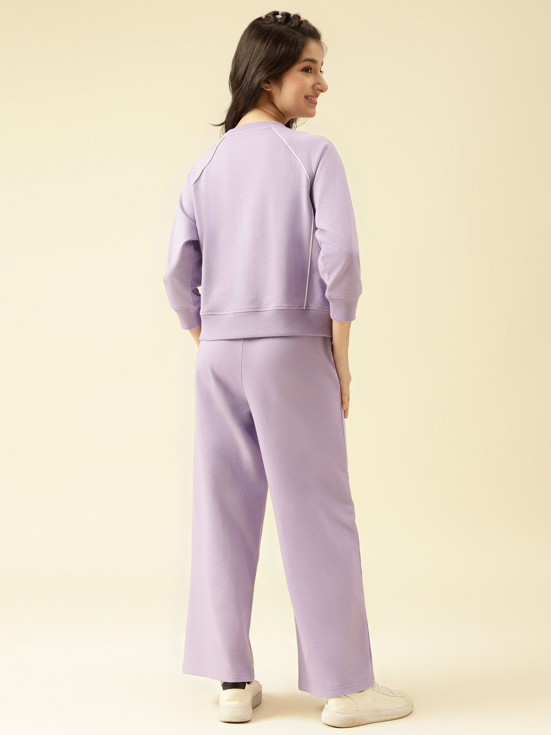 Lil Tomatoes Girls Cotton Looper Track Suits