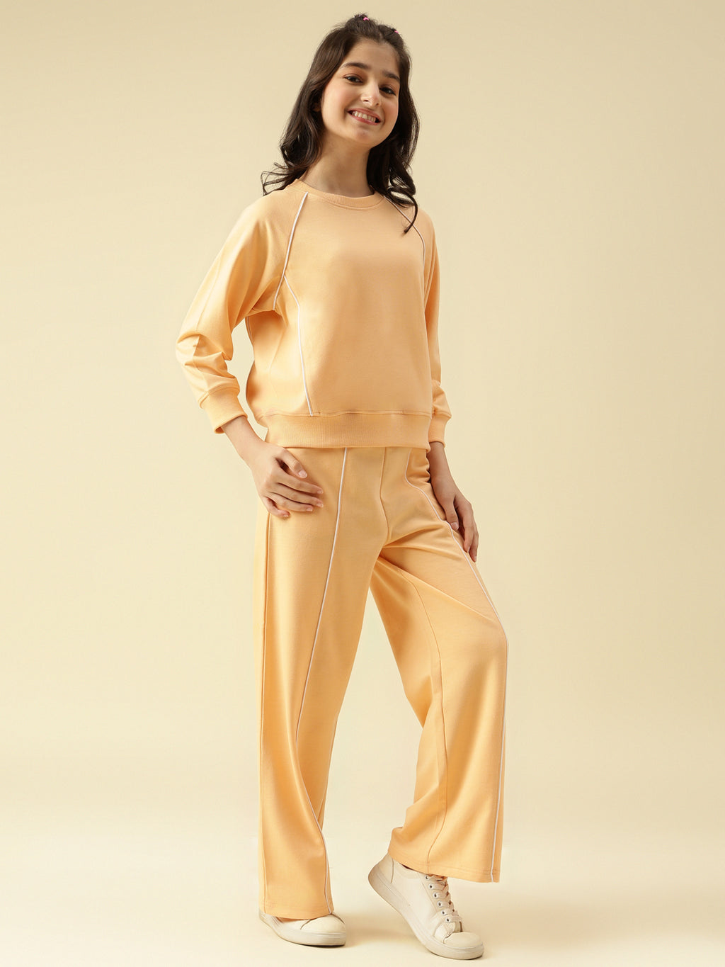 Lil Tomatoes Girls Cotton Looper Track Suits