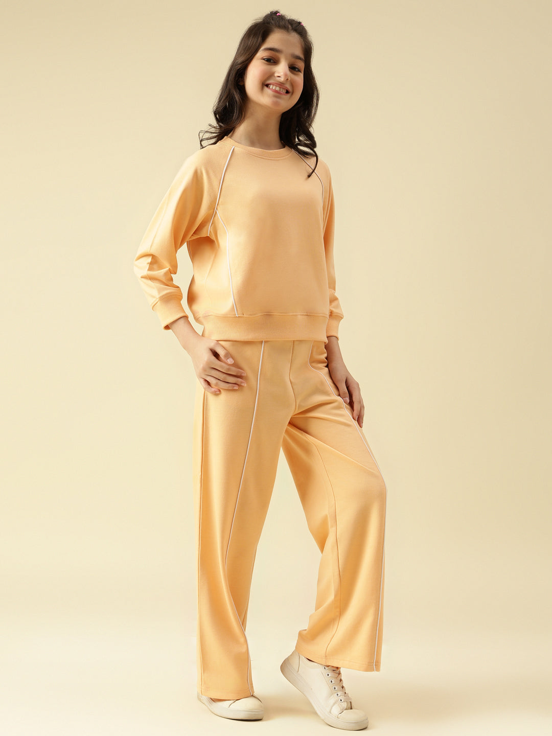 Lil Tomatoes Girls Cotton Looper Track Suits
