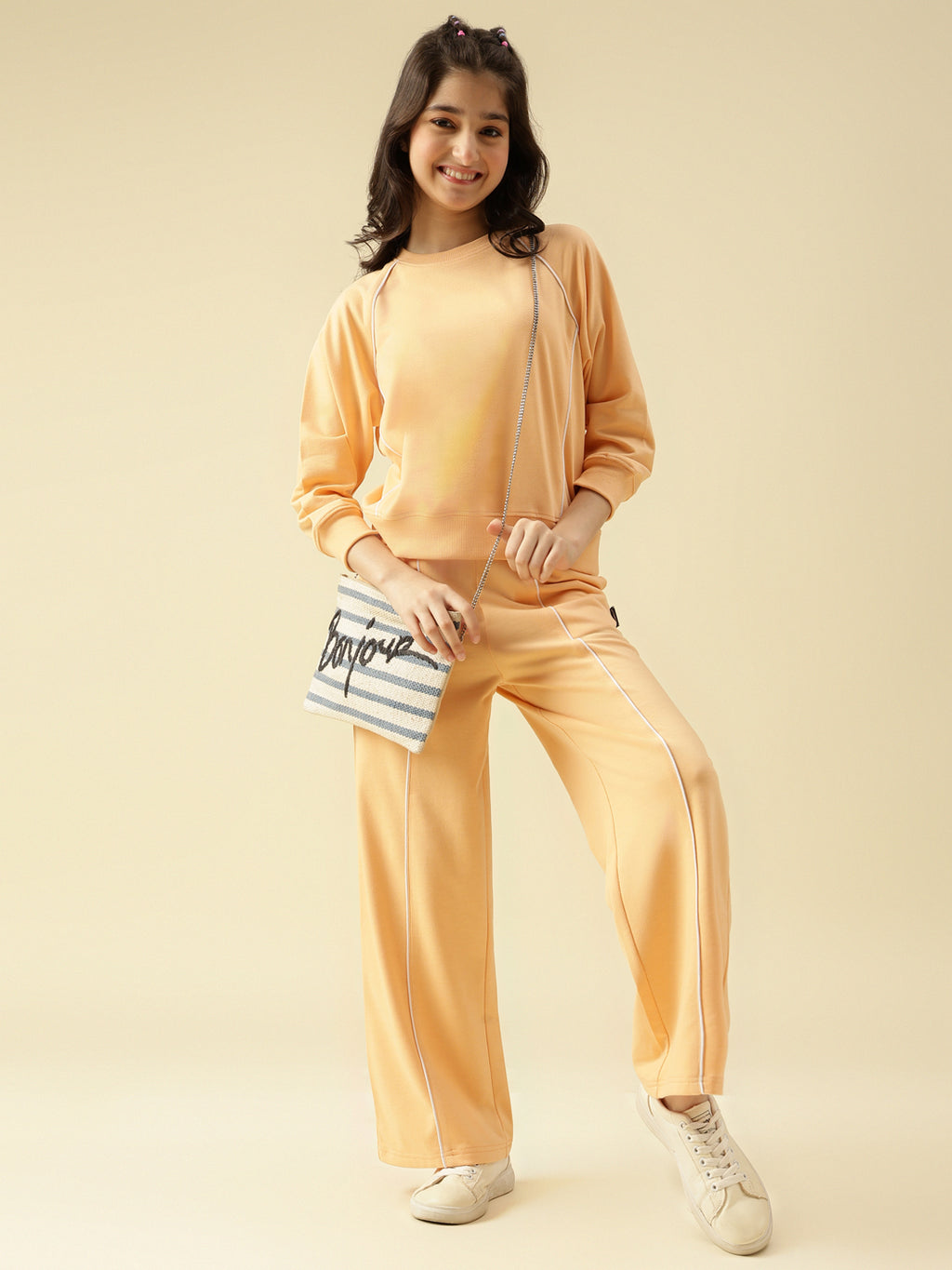 Lil Tomatoes Girls Cotton Looper Track Suits