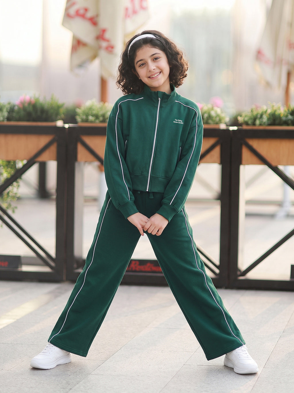 Lil Tomatoes Girls Cotton Fleece Track Suits