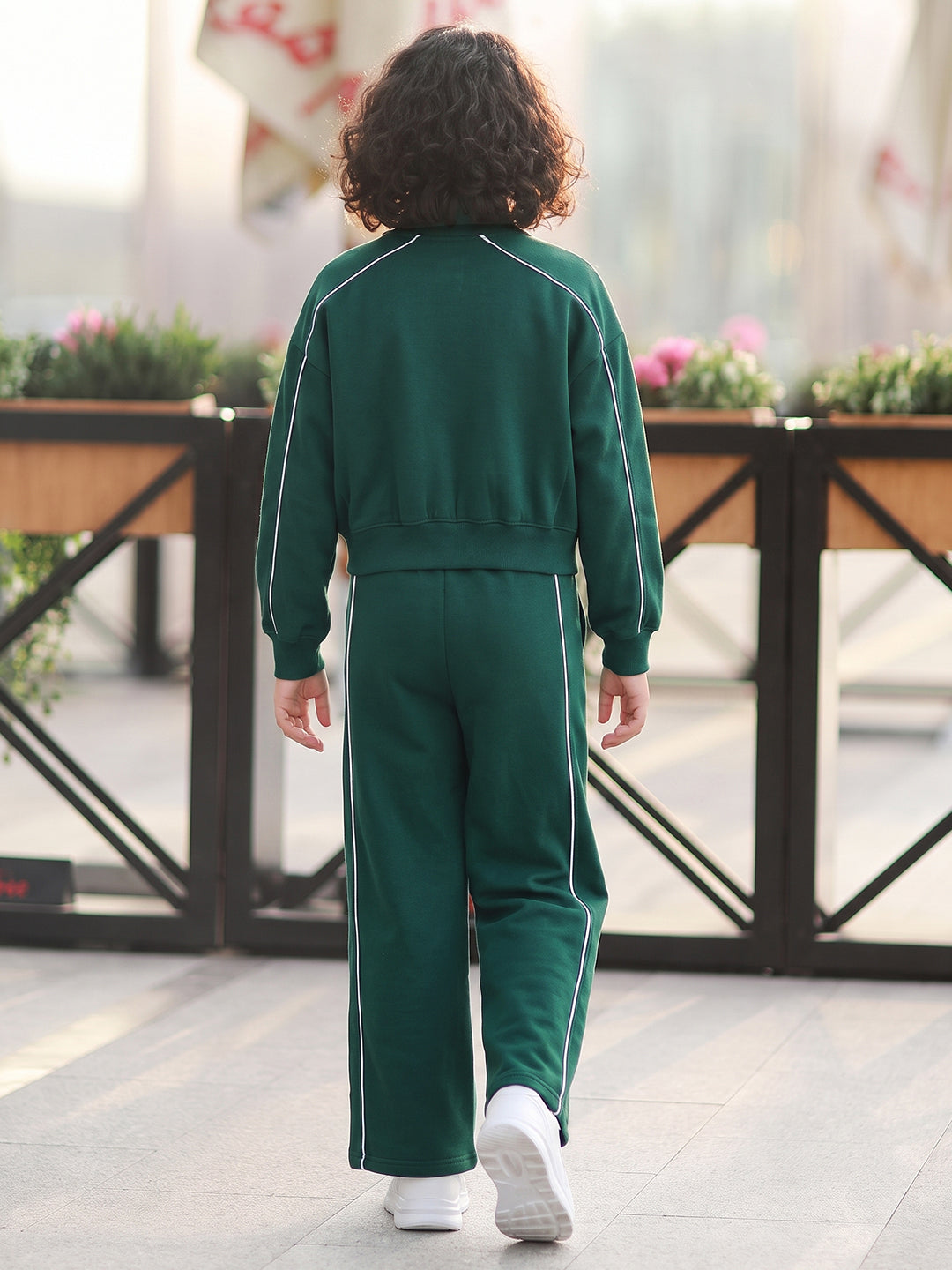 Lil Tomatoes Girls Cotton Fleece Track Suits