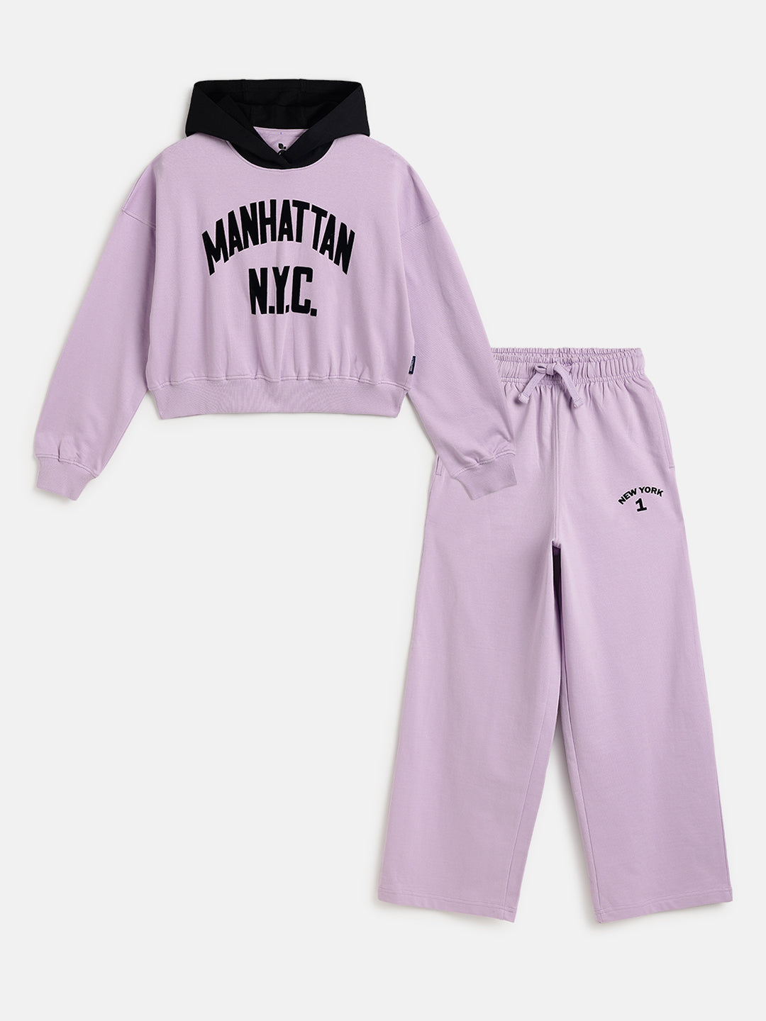 Lil Tomatoes Girls Cotton Looper Track Suits