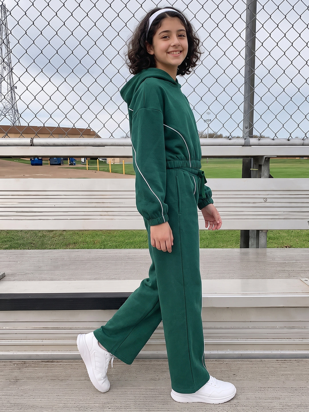 Lil Tomatoes Girls Cotton Fleece Track Suits