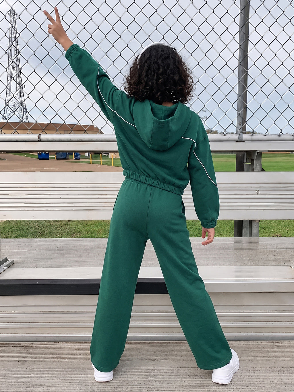Lil Tomatoes Girls Cotton Fleece Track Suits