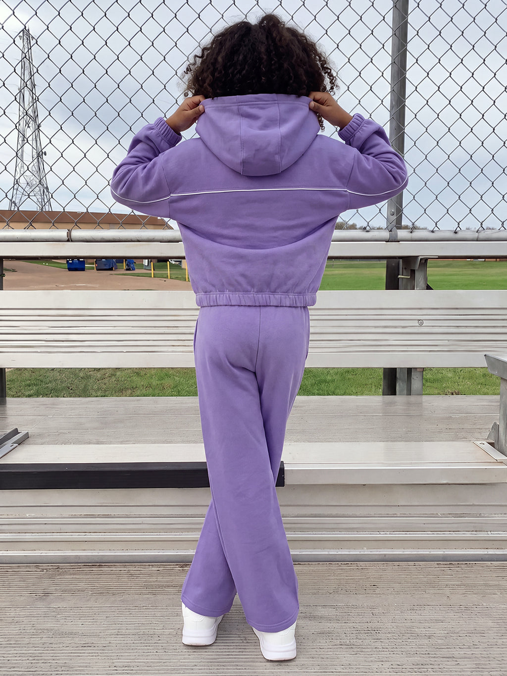 Lil Tomatoes Girls Cotton Fleece Track Suits