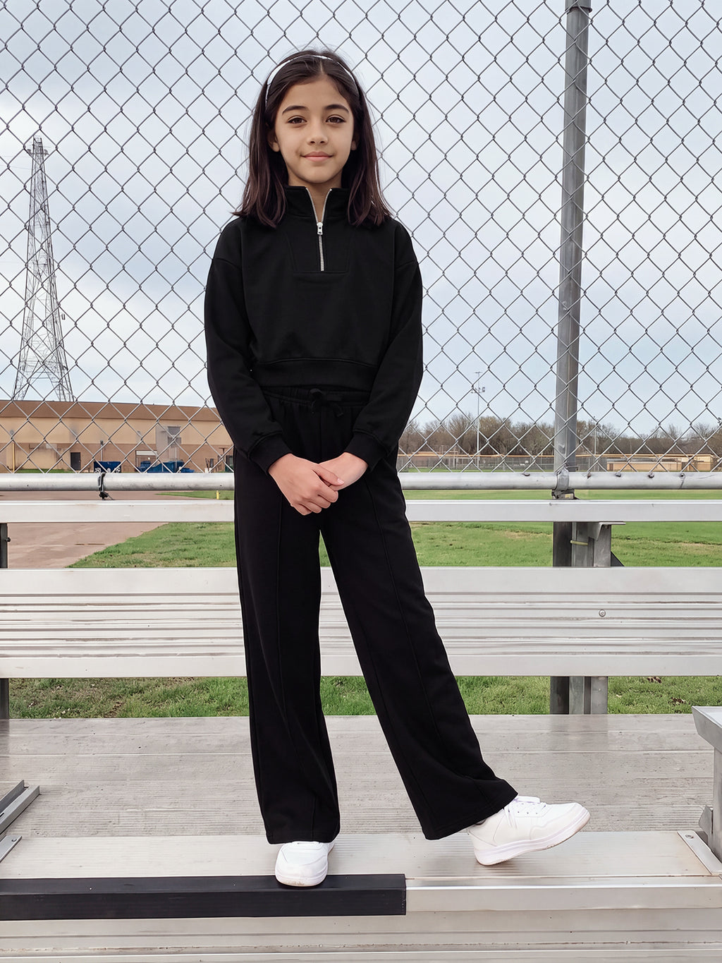 Lil Tomatoes Girls Cotton Fleece Track Suits