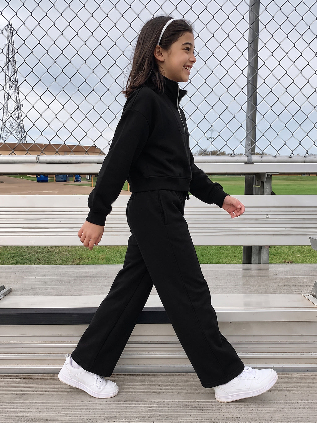 Lil Tomatoes Girls Cotton Fleece Track Suits