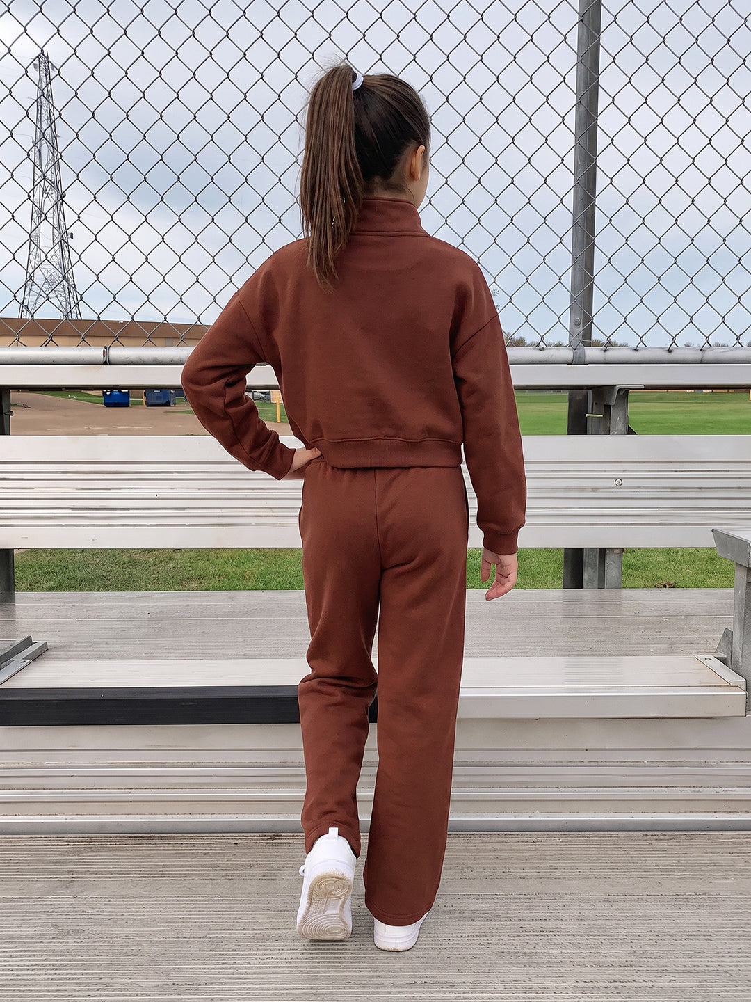 Lil Tomatoes Girls Cotton Fleece Track Suits