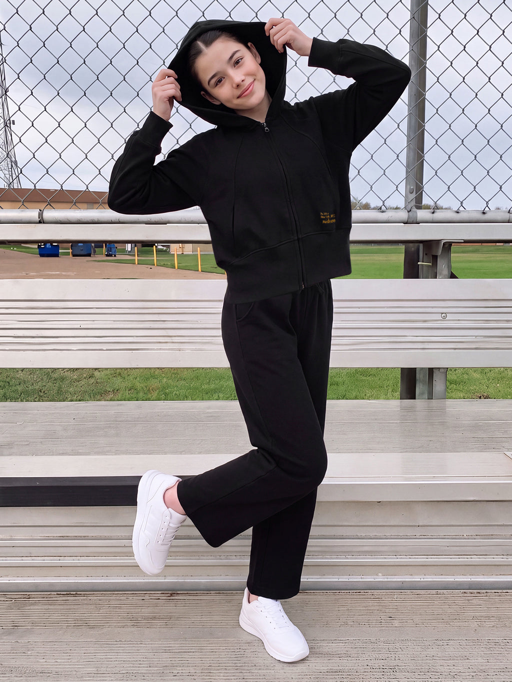Lil Tomatoes Girls Cotton Fleece Track Suits
