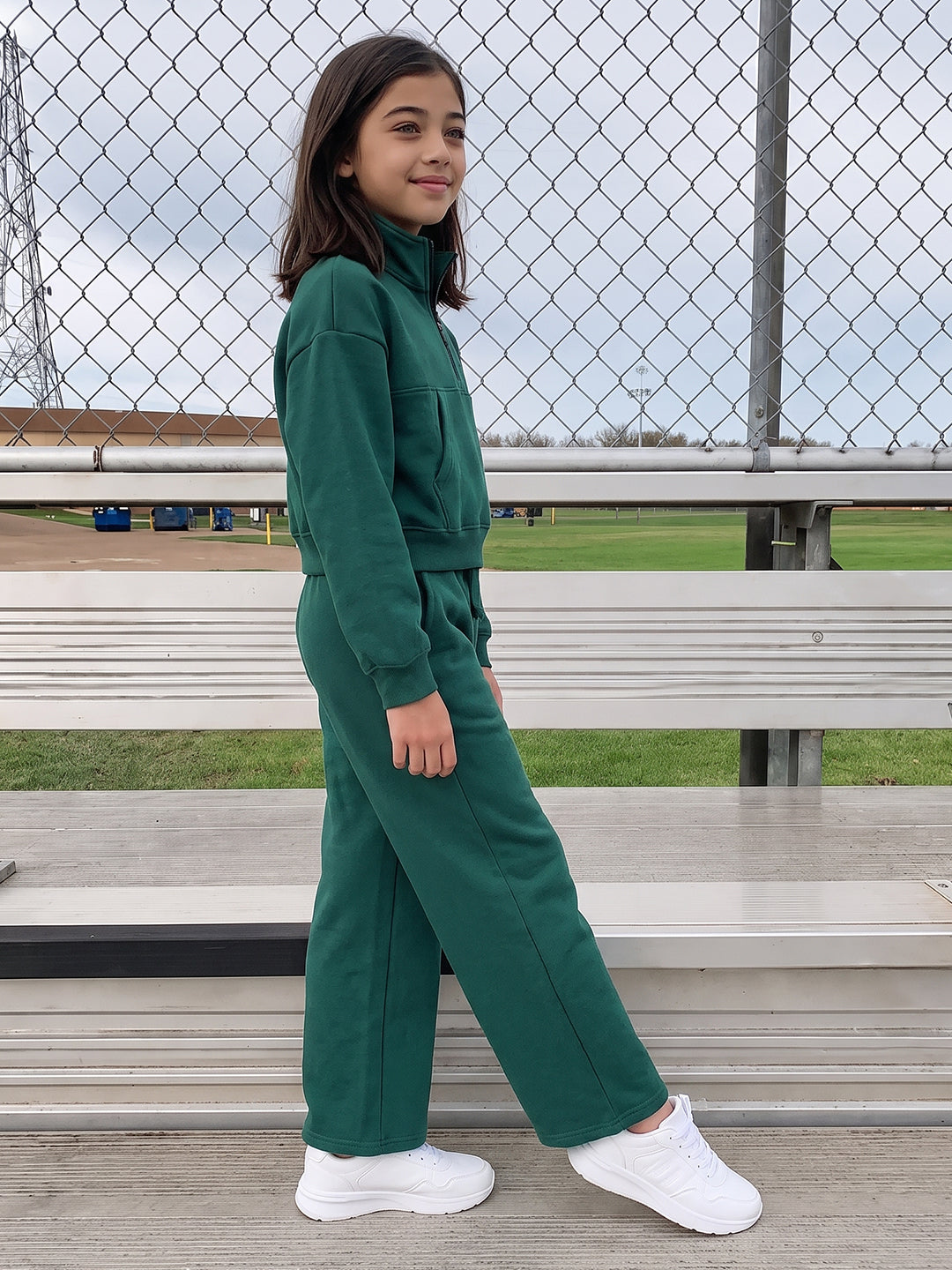Lil Tomatoes Girls Cotton Fleece Track Suits
