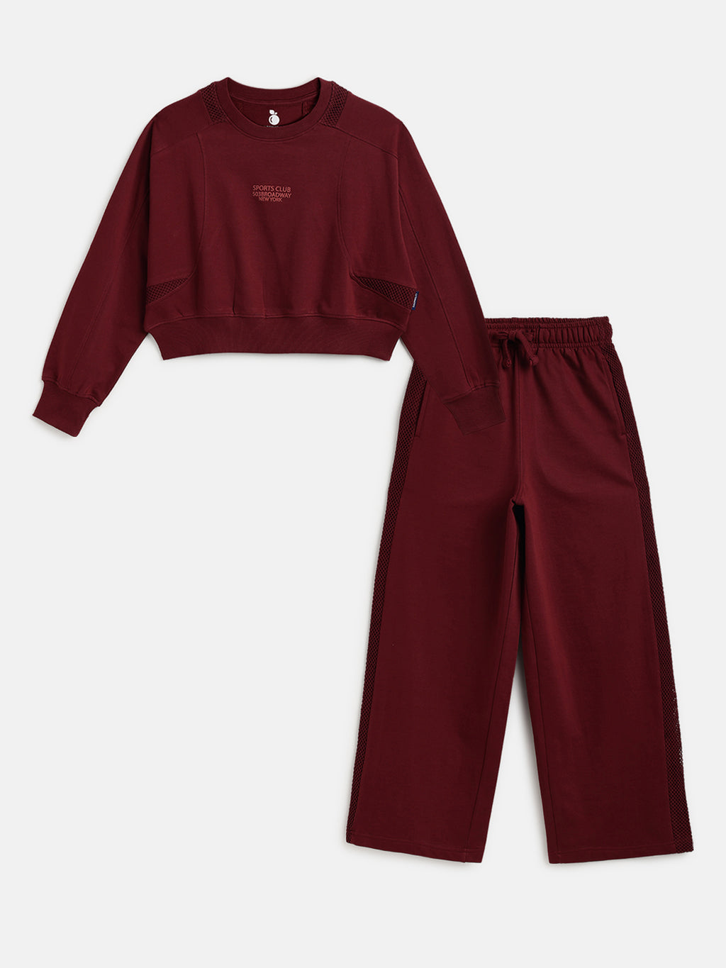 Lil Tomatoes Girls Cotton Looper Track Suits