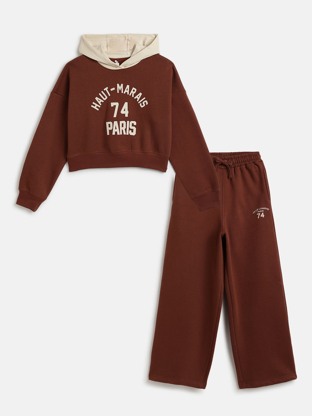 Lil Tomatoes Girls Cotton Fleece Track Suits