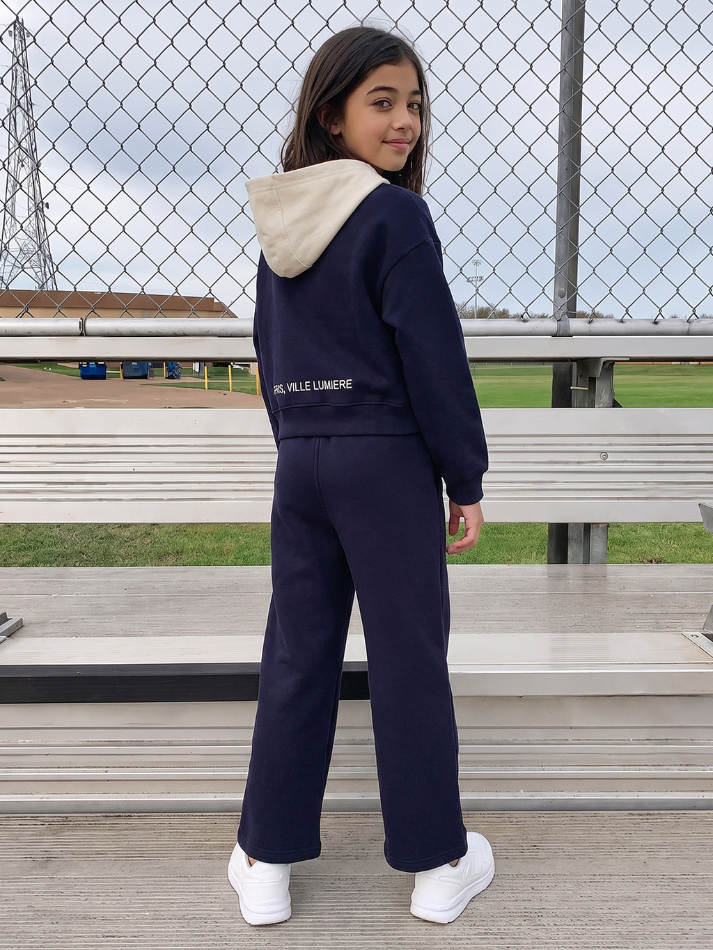 Lil Tomatoes Girls Cotton Fleece Track Suits