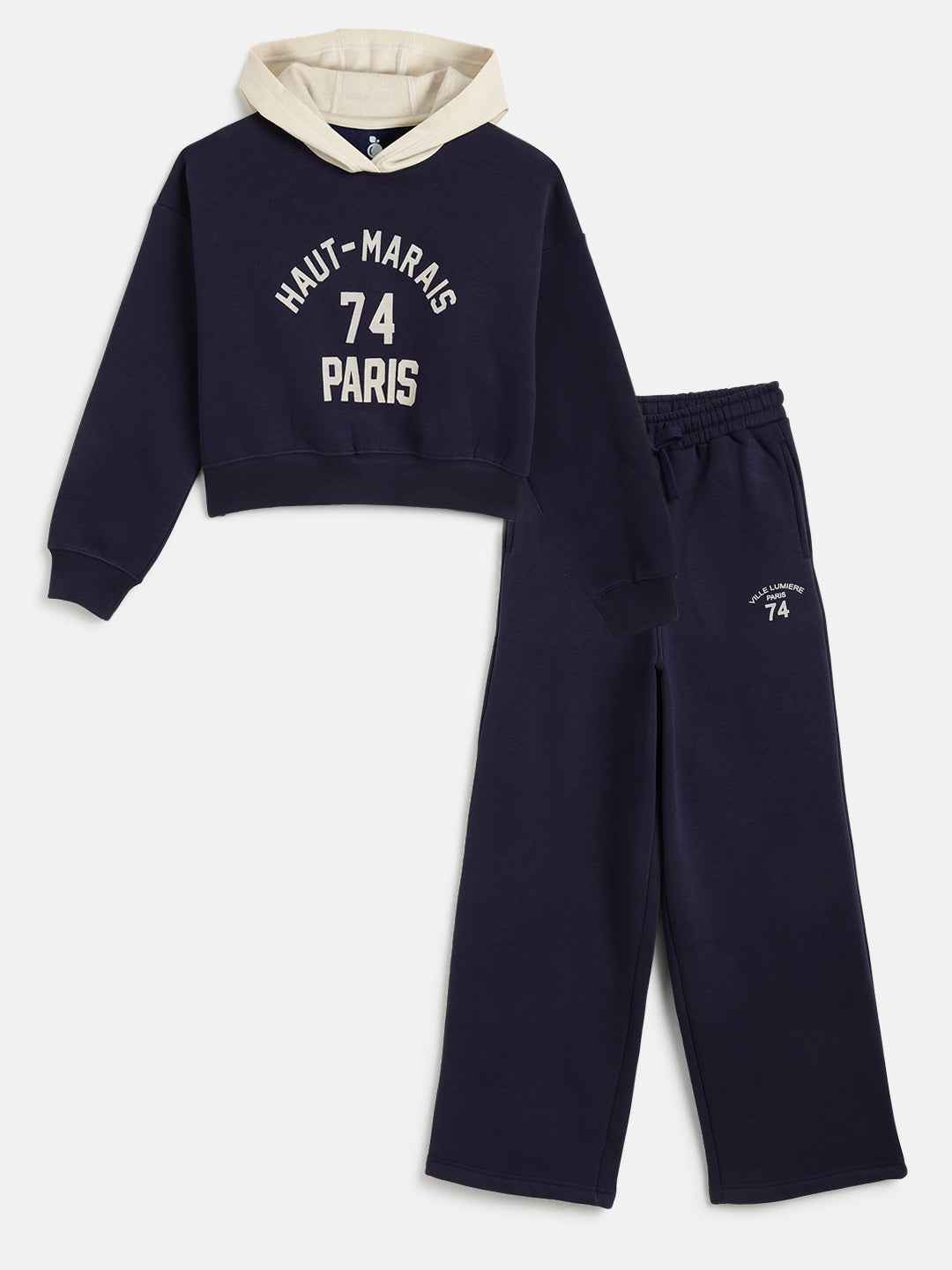 Lil Tomatoes Girls Cotton Fleece Track Suits