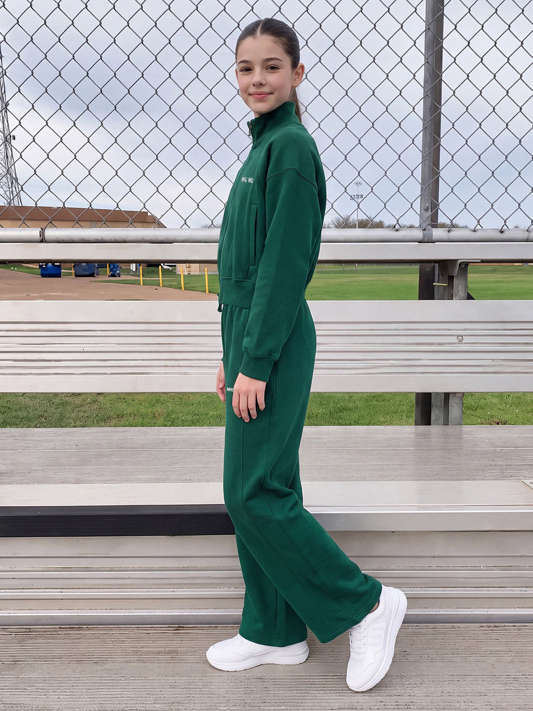 Lil Tomatoes Girls Cotton Fleece Track Suits