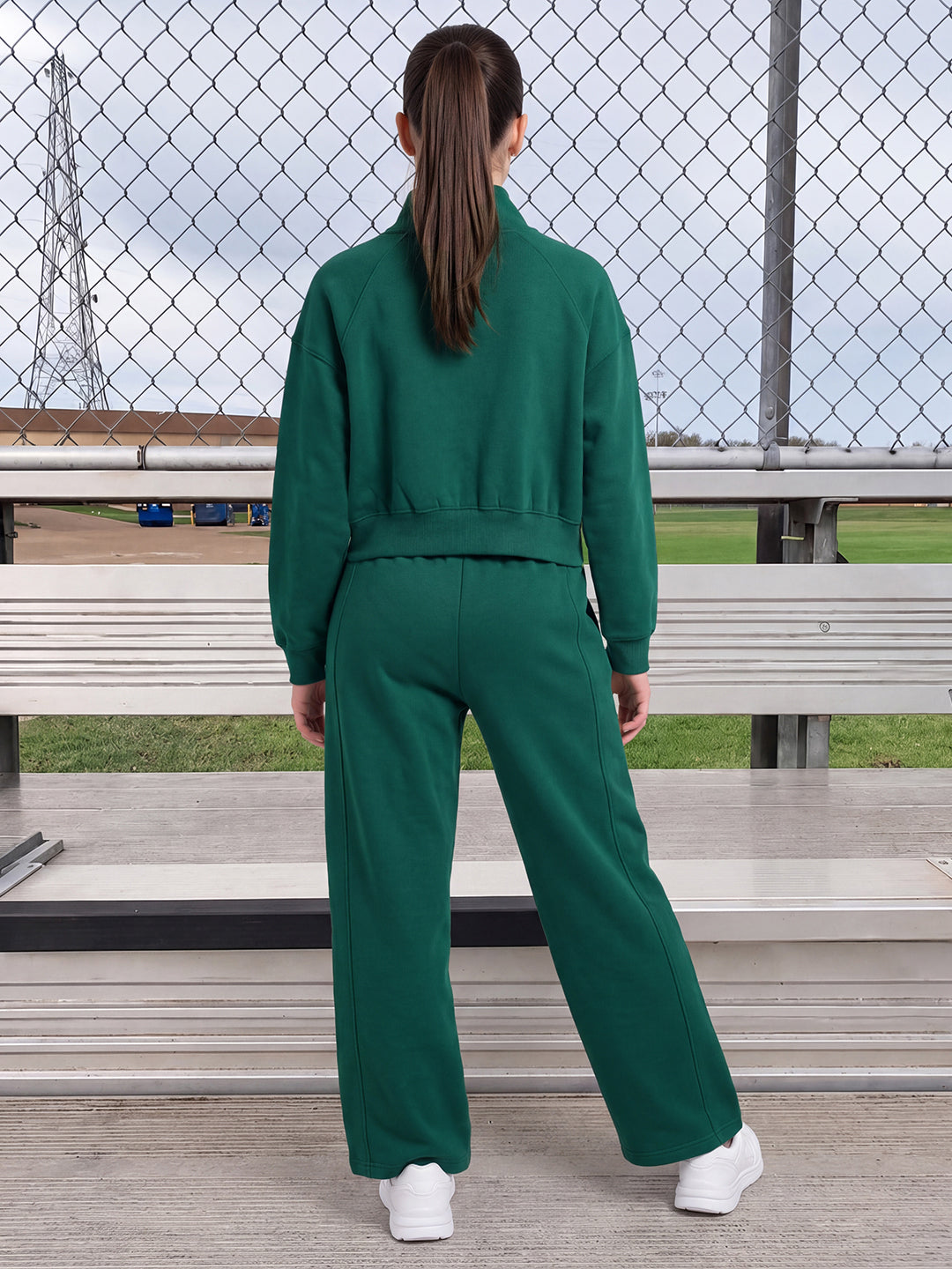 Lil Tomatoes Girls Cotton Fleece Track Suits