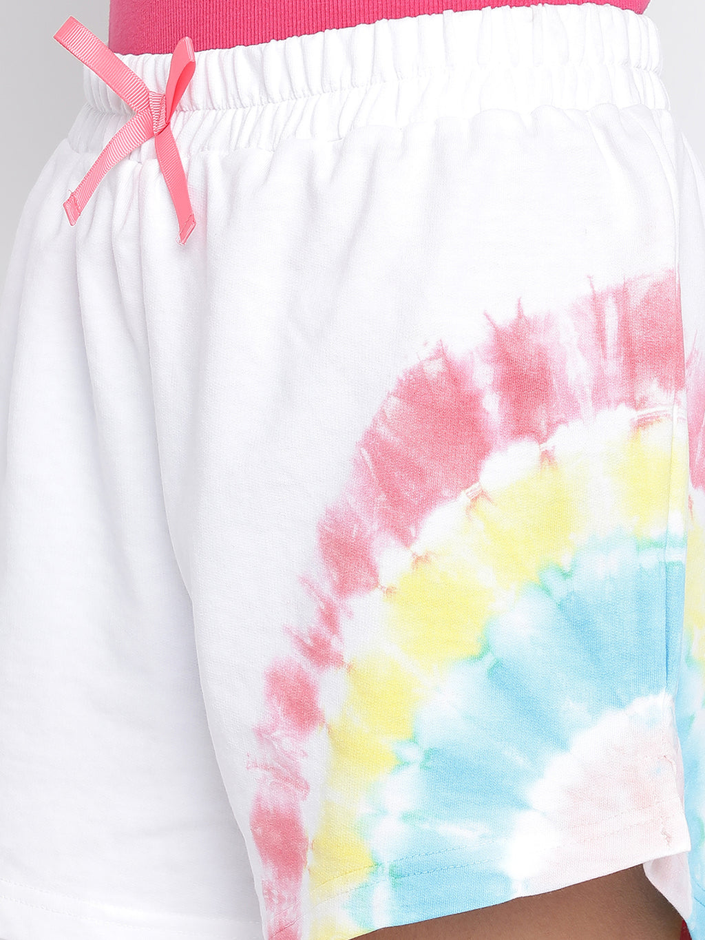 Lil Tomatoes Girls Cotton Looper Combo Shorts