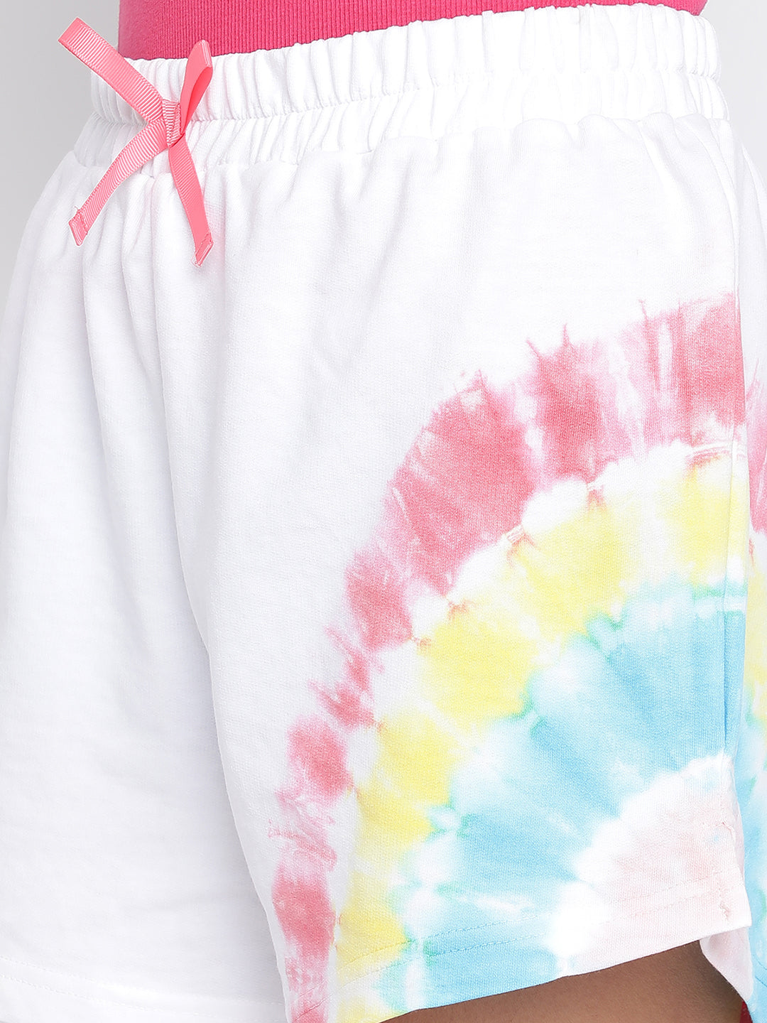 Lil Tomatoes Girls Cotton Looper Combo Shorts