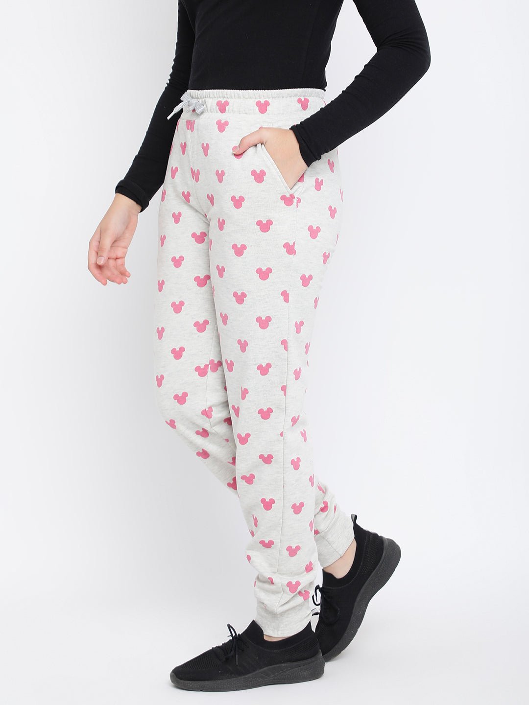 Lil Tomatoes Girls Disney Cotton Fleece Joggers