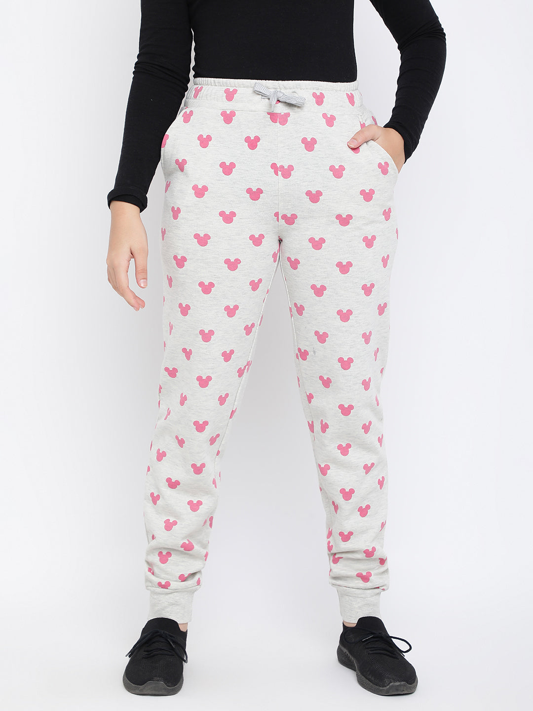 Lil Tomatoes Girls Disney Cotton Fleece Joggers