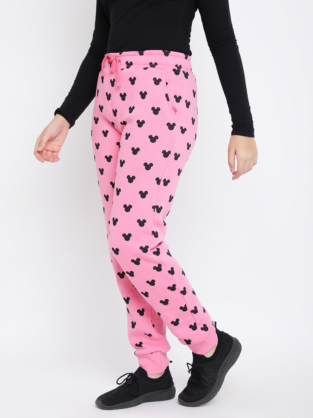 Lil Tomatoes Girls Disney Cotton Fleece Joggers