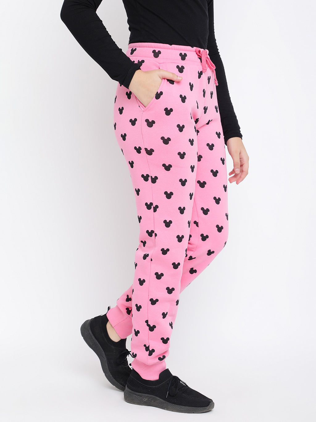 Lil Tomatoes Girls Disney Cotton Fleece Joggers